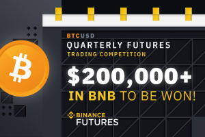 $200,000 To Be Won In Binance Quarterly Futures Trading Competition!