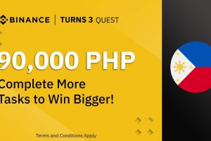 Binance Turns 3 Quest: 90,000 PHP Promo. Complete More Tasks to Win Bigger.
