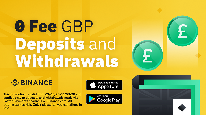 Zero-Fee GBP Faster Payments For Deposits And Withdrawals This Month ...