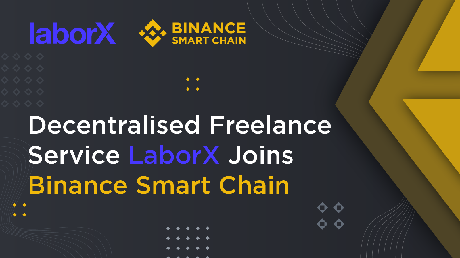 Decentralized Freelance Service LaborX Joins Binance Smart ...