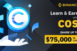 Learn & Earn COS – Share $75,000 in COS!