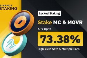 Binance Staking Launches MC and MOVR Staking with Up to 73.38% APY