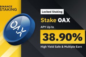 Binance Staking Launches OAX Staking with Up to 38.90% APY