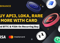 Buy API3, LOKA, RARE & More Directly Using Your Credit/Debit Card, and BTTC & FIDA on Recurring Buy