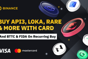 Buy API3, LOKA, RARE & More Directly Using Your Credit/Debit Card, and BTTC & FIDA on Recurring Buy