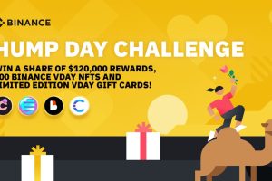 Hump Day Challenge: Win a Share of $120,000 in Rewards, 300 Binance VDay NFTs and a Limited Edition Gift Card for Your Loved Ones!