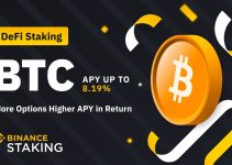 Binance DeFi Staking Launches BTC High-Yield Activity with Up to 8.19% APY