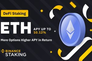 Binance DeFi Staking Launches ETH High-Yield Activity with Up to 10.12% APY