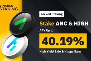 Binance Staking Launches ANC and HIGH Staking with Up to 40.19% APY