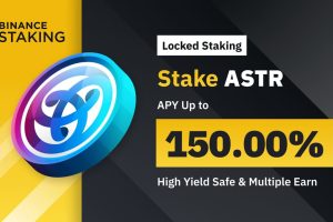 Binance Staking Launches ASTR Staking with Up to 150% APY