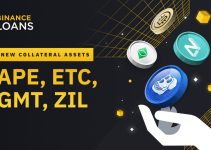 Binance Loans Adds Collateral Assets APE, ETC, GMT & ZIL