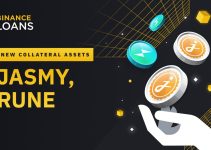 Binance Loans Adds Collateral Assets JASMY & RUNE