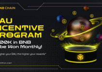 BNB Chain DAU Incentive Program- Up to $200,000 in BNB To Be Won Monthly!