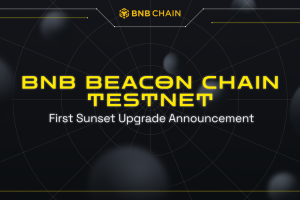BNB Beacon Chain Testnet First Sunset Upgrade Announcement