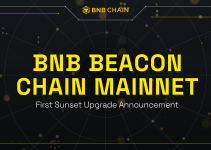 BNB Beacon Chain Mainnet First Sunset Upgrade Announcement