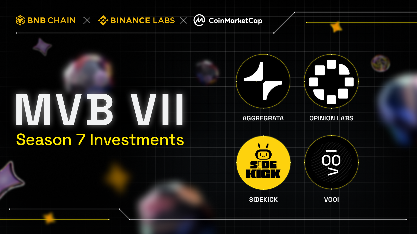 Binance Labs Invests In Four Exceptional Projects From Bnb Chain S Mvb Season 7 Binance Chain