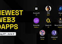 Newest dApps on BNB Chain (May 27 – June 2)